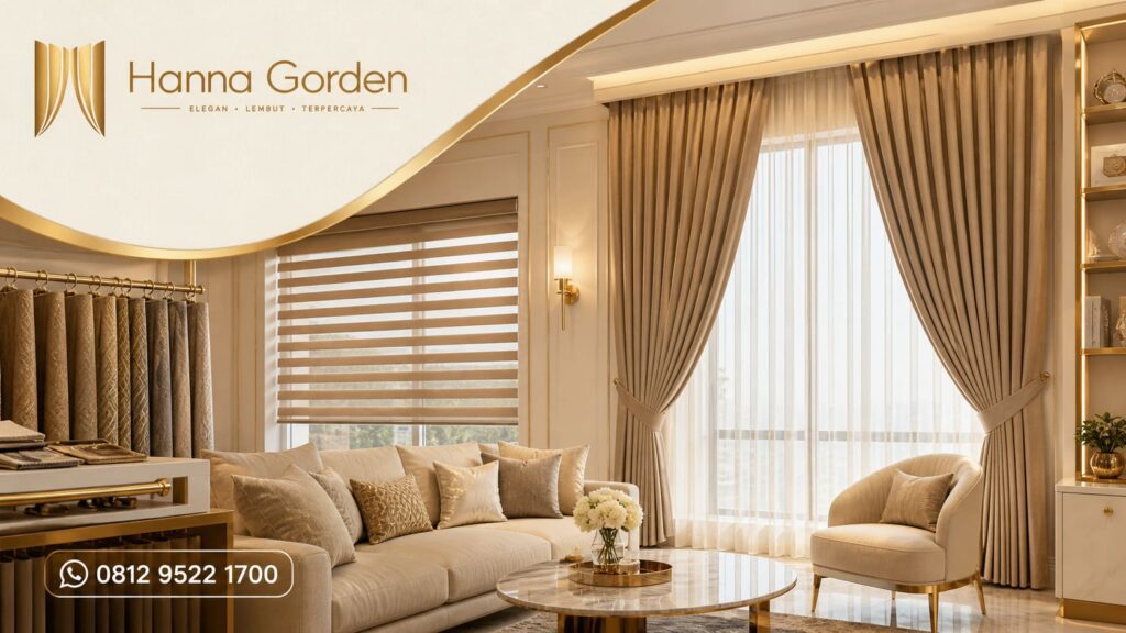 Pembuatan Gorden Custom dan Window Blinds