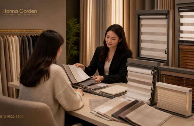 Konsultasi Model & Bahan Gorden & Window Blinds