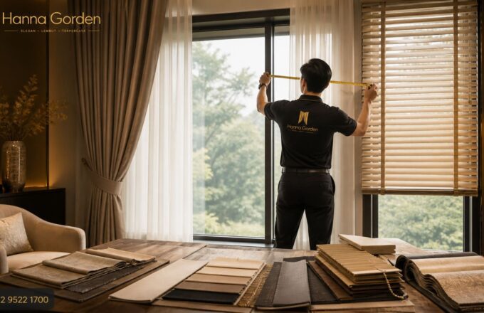 Survey dan Pengukuran Gorden Custom dan Window Blinds